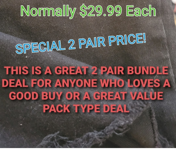 Universal Thread 2 Pair Ladies Mid Rise Skinny Jeans Bundle Distressed Size 2/26 - Picture 16 of 16